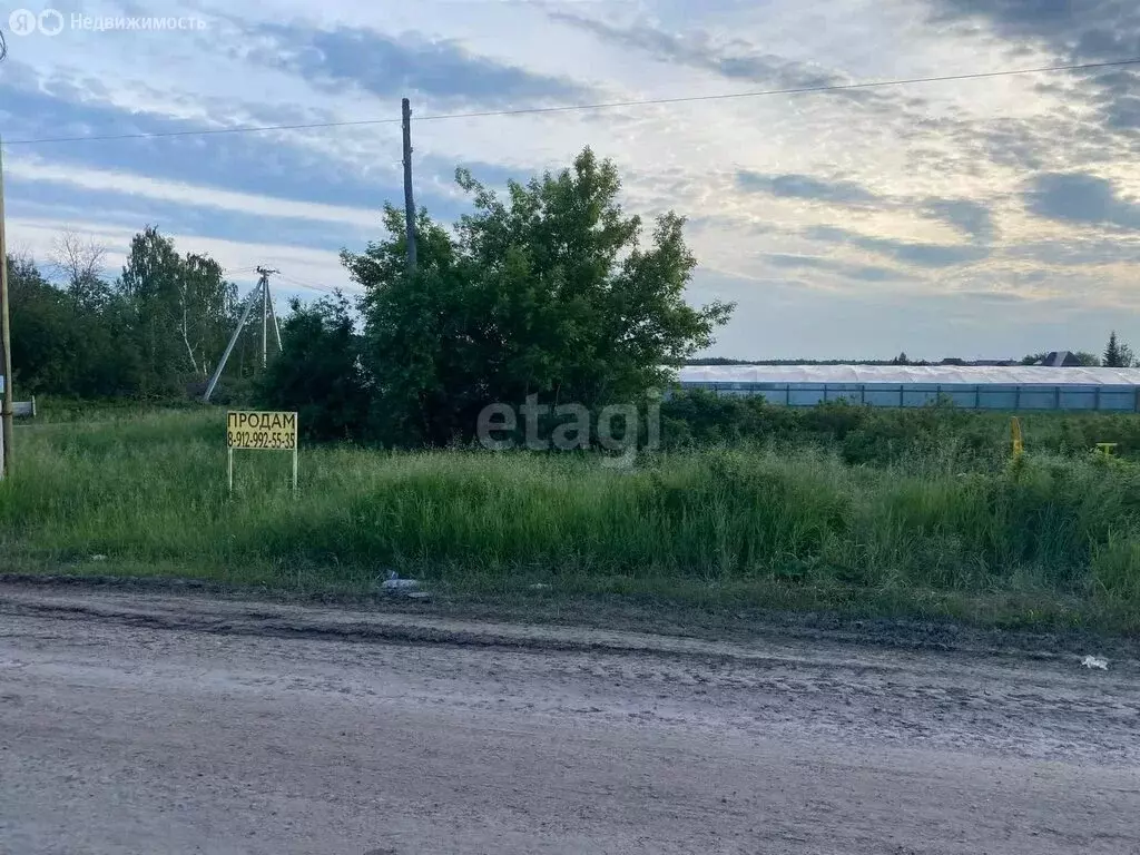 Участок в Тюменский район, деревня Ушакова, Советская улица (6.8 м) - Фото 0