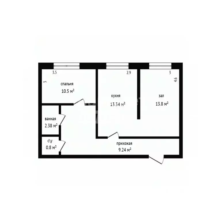 2-к кв. Дагестан, Дербентский район, с. Джалган ул. Дагестанская, 27 ... - Фото 2