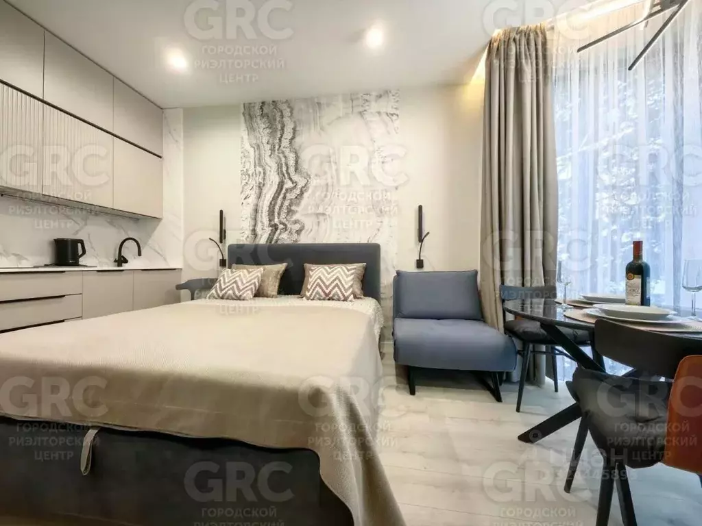 Студия Краснодарский край, Сочи пос. Мамайский Перевал, ул. ... - Фото 1