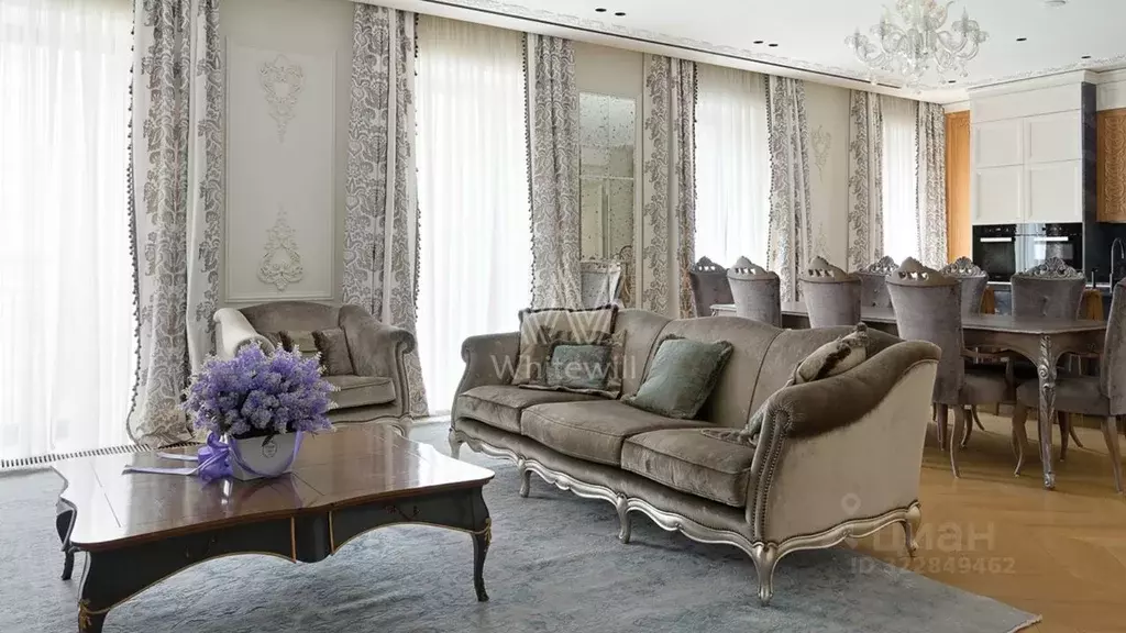 4-к кв. Москва ул. Плющиха, 37 (201.0 м) - Фото 2