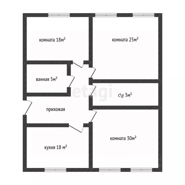3-к кв. Краснодарский край, Геленджик ул. Островского, 135/2 (110.6 м) - Фото 1