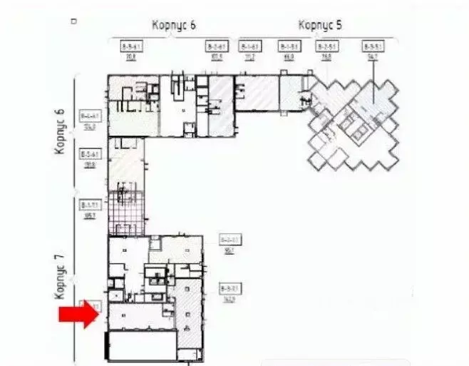 Торговая площадь в Москва наб. Марка Шагала, 11к2 (120 м) - Фото 2