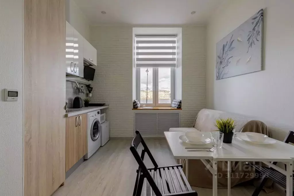 Студия Санкт-Петербург Английская наб., 24 (13.0 м) - Фото 1