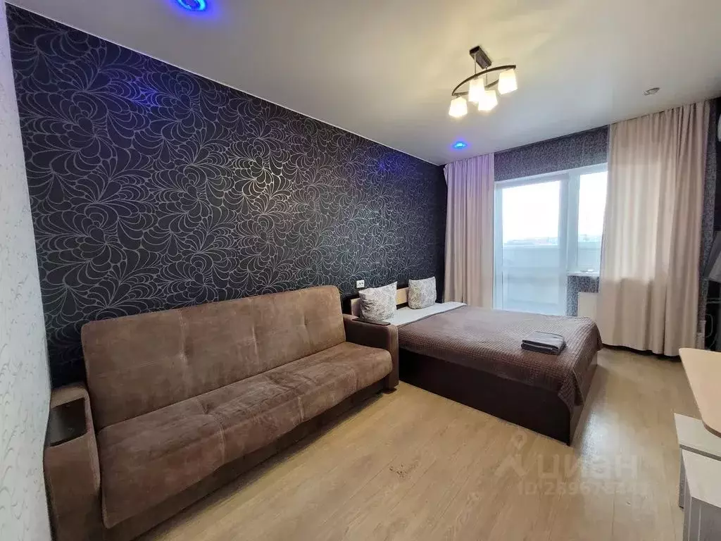 1-к кв. Алтайский край, Барнаул просп. Строителей, 18 (24.0 м) - Фото 0