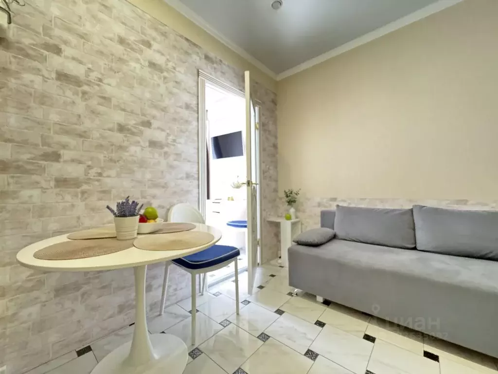 1-к кв. Краснодарский край, Сочи Мамайка мкр, ул. Волжская, 34/4 (33.0 ... - Фото 1