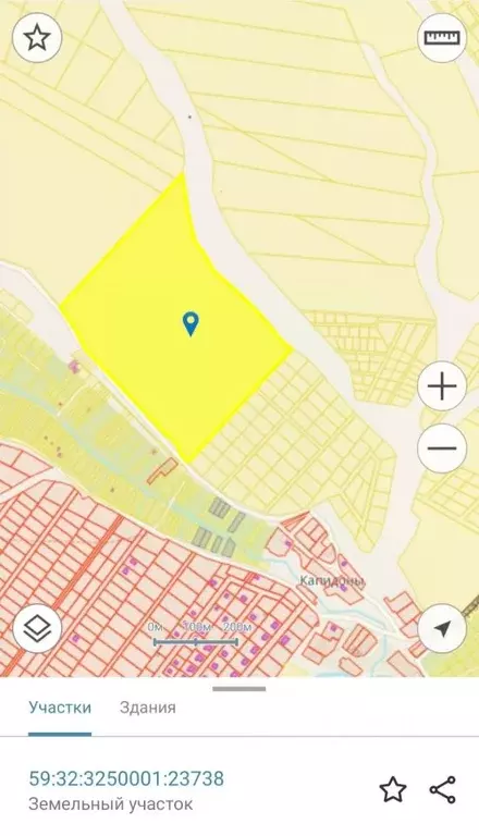 Участок в Пермский край, Пермский муниципальный округ, д. Капидоны ул. ... - Фото 1