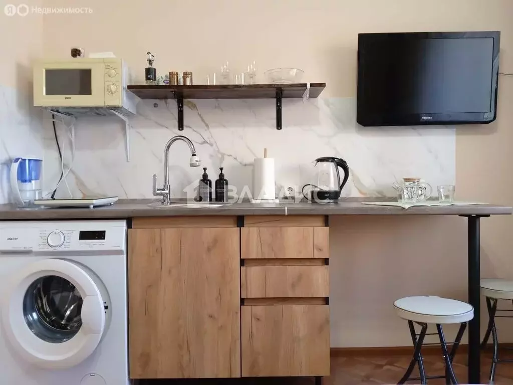 Квартира-студия: Благовещенск, Красноармейская улица, 74 (17.3 м) - Фото 1
