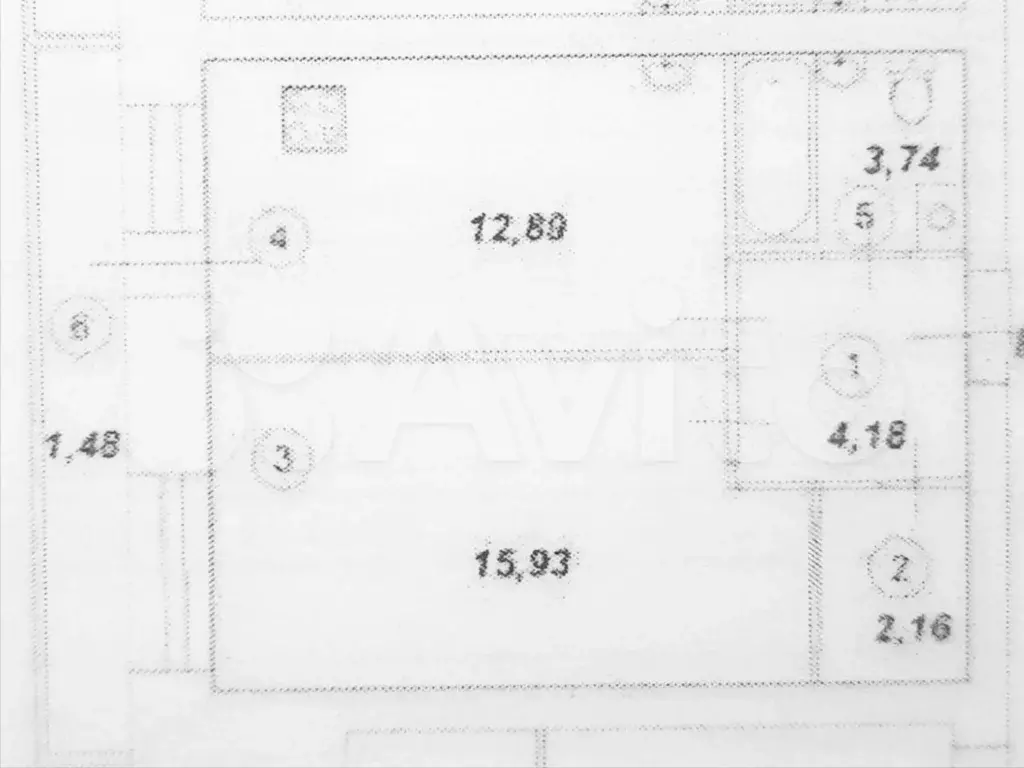 1-к. квартира, 40,4 м, 8/8 эт. - Фото 0