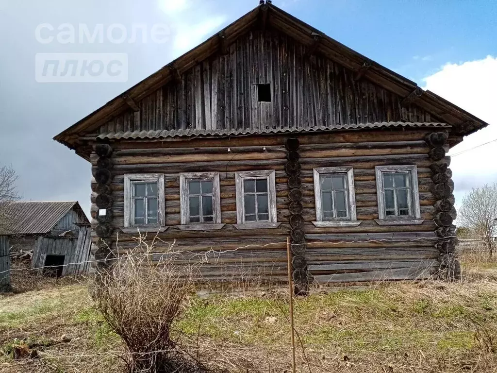 Дом в Вологодская область, Вашкинский муниципальный округ, д. Давыдово ... - Фото 0