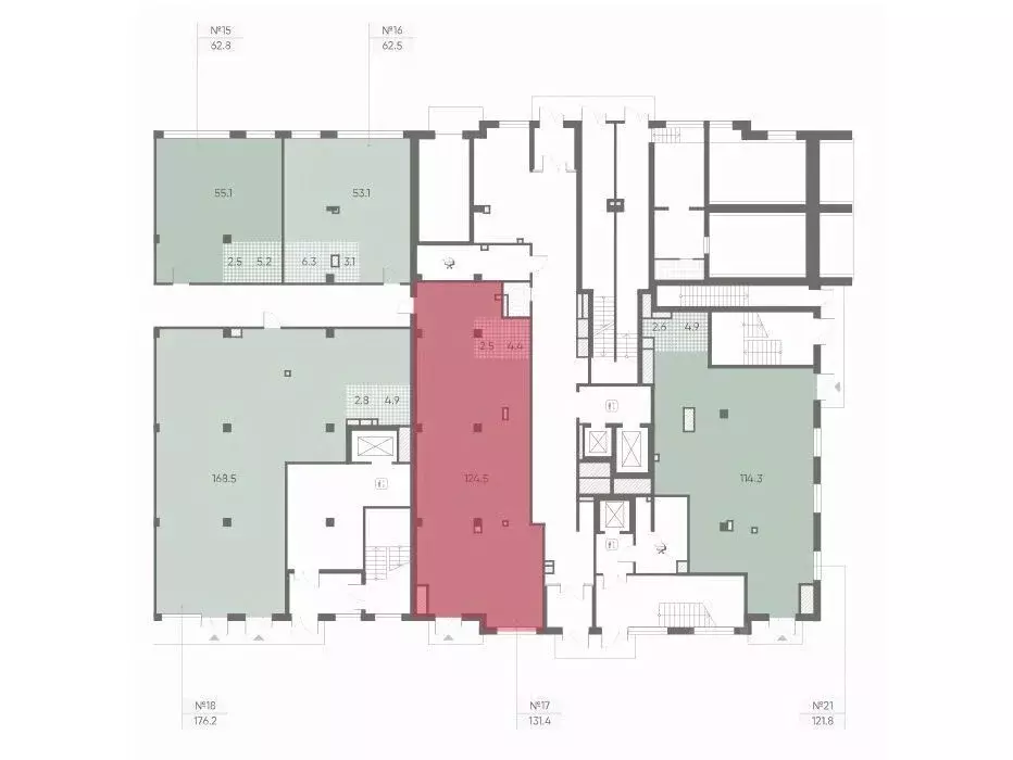 Помещение свободного назначения в Санкт-Петербург Партизанская ул., 5 ... - Фото 2