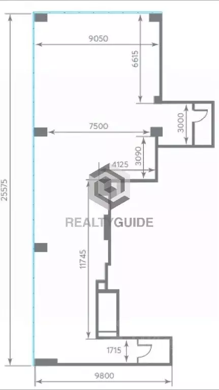 Торговая площадь в Москва Ленинский просп., 38Ак1 (224 м) - Фото 1