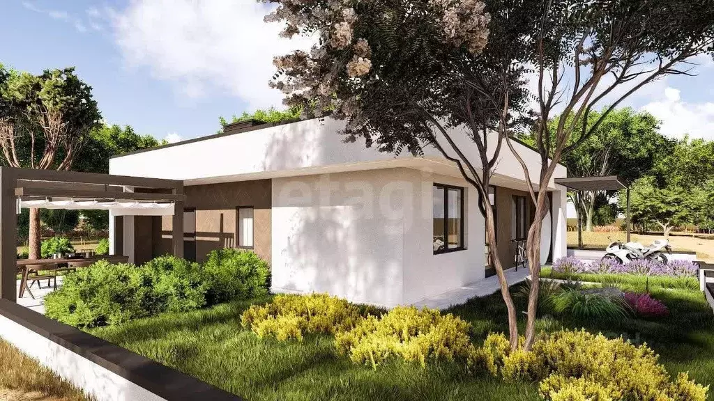 Дом в Крым, Симферопольский район, Перовское с/пос, Новозбурьевка ... - Фото 2