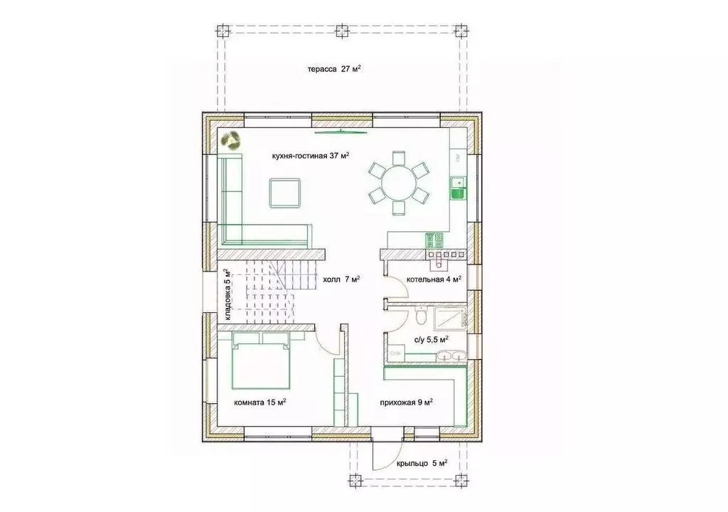 Дом в Нижегородская область, Нижний Новгород д. Утечино, ул. Садовая, ... - Фото 2