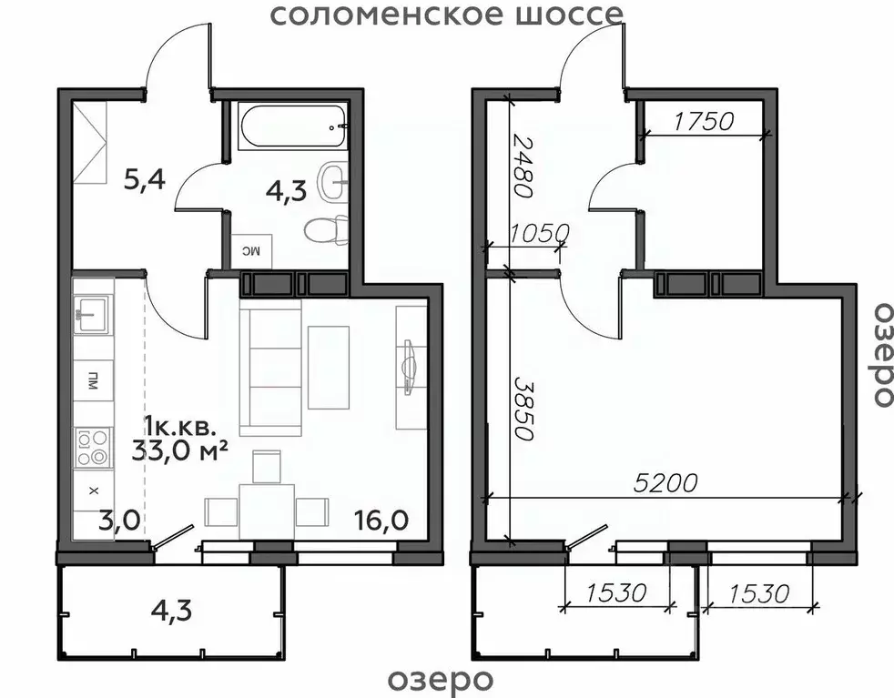 1-к кв. Карелия, Петрозаводск Район Северная промзона, Вороний Наволок ... - Фото 1