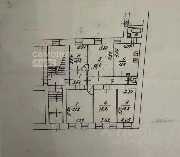 5-к кв. Москва Малый Харитоньевский пер., 7С1 (120.0 м) - Фото 2