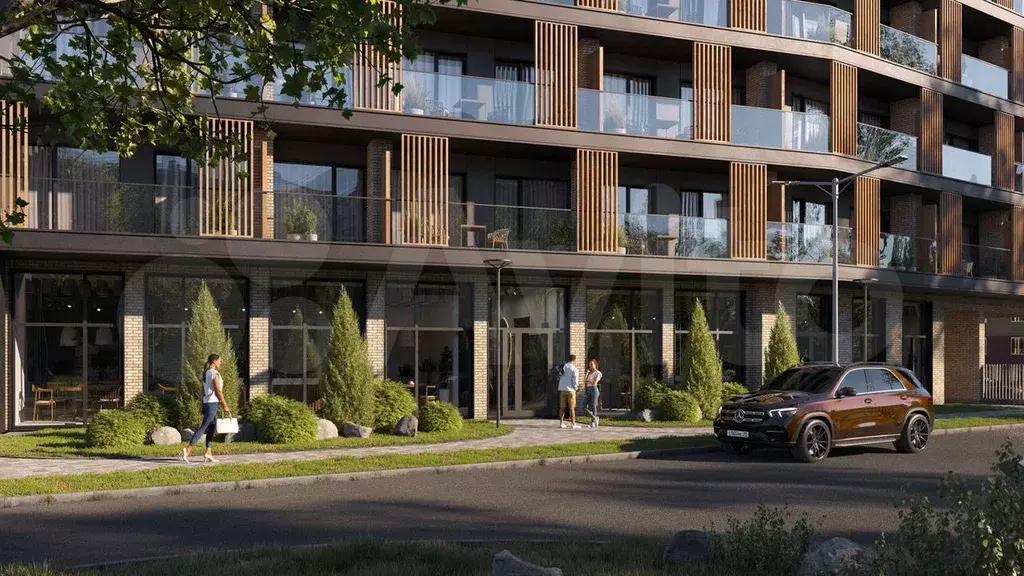 Апартаменты-студия, 32,9 м, 2/5 эт. - Фото 0