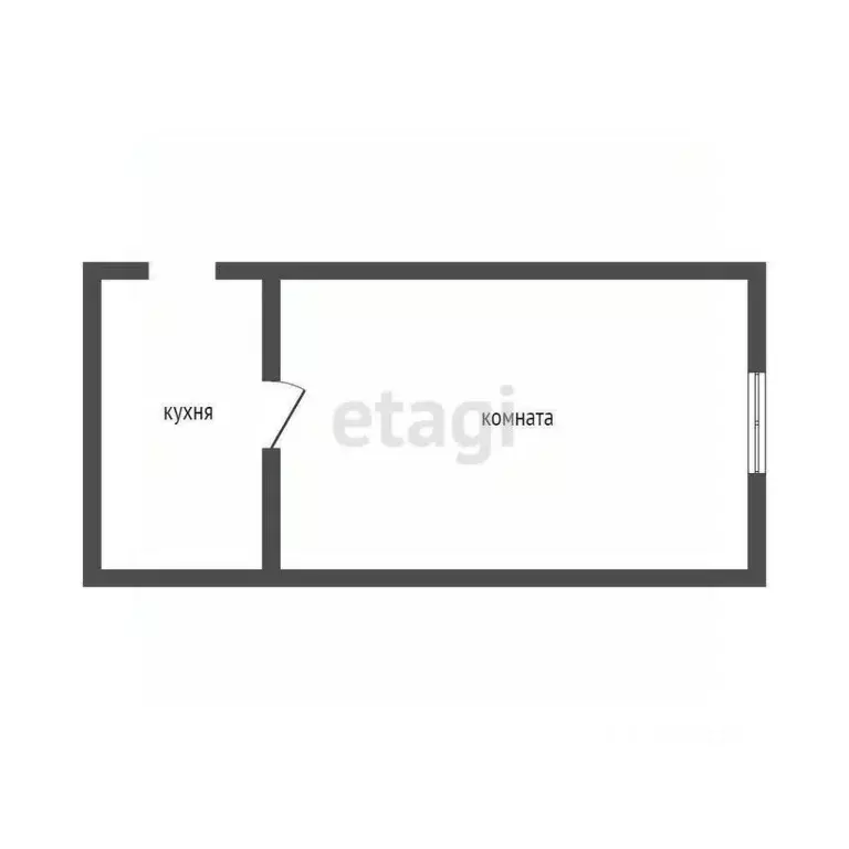 Комната Белгородская область, Белгород ул. Железнякова, 1 (16.9 м) - Фото 1