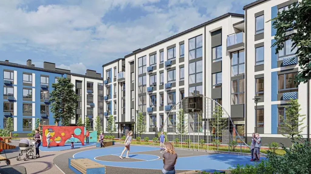 1-к кв. Калининградская область, Зеленоградск  (28.02 м) - Фото 2