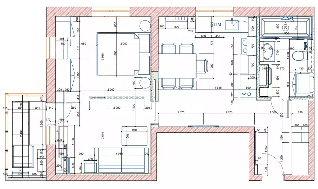 1-к кв. Санкт-Петербург Приморский просп., 52К1 (52.0 м) - Фото 1