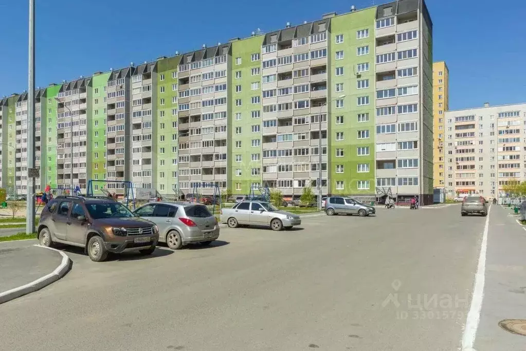 2-к кв. Тюменская область, Тюмень ул. Николая Ростовцева, 6к1 (54.0 м) - Фото 1