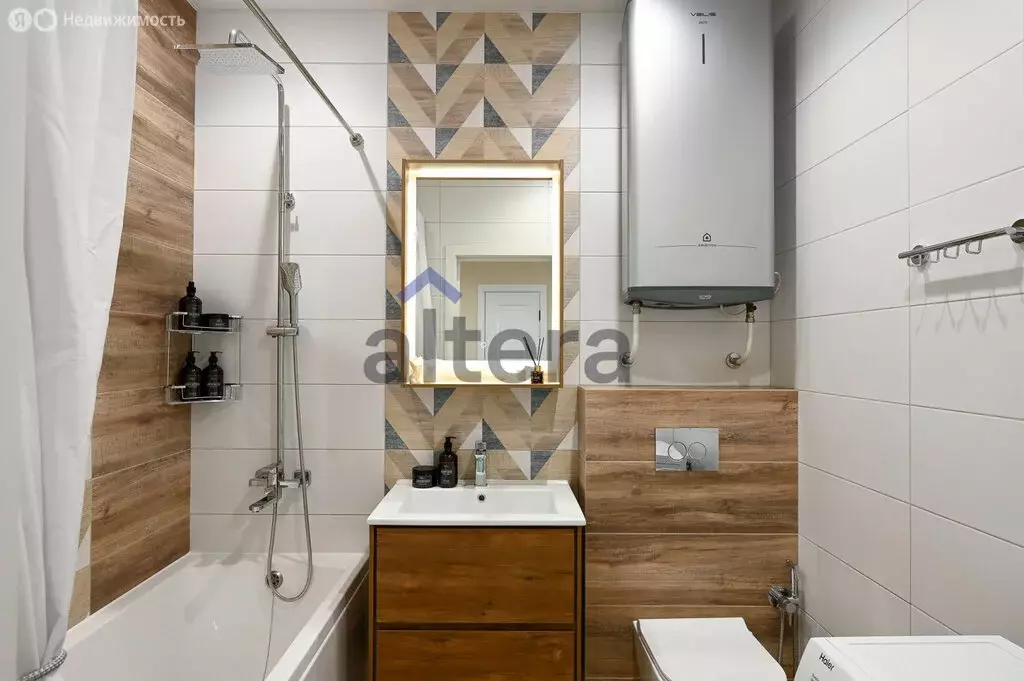 1-комнатная квартира: Казань, улица Николая Ершова, 66Б (38 м) - Фото 1