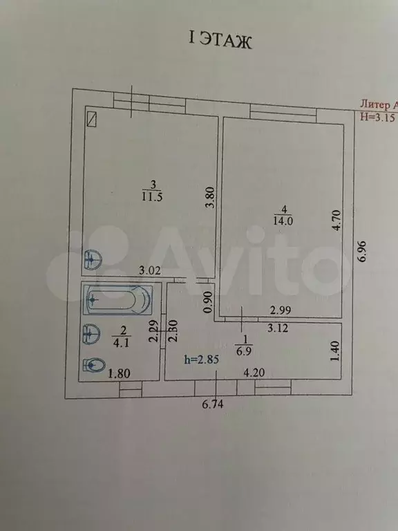 Дом 37,9 м на участке 1,3 сот. - Фото 0