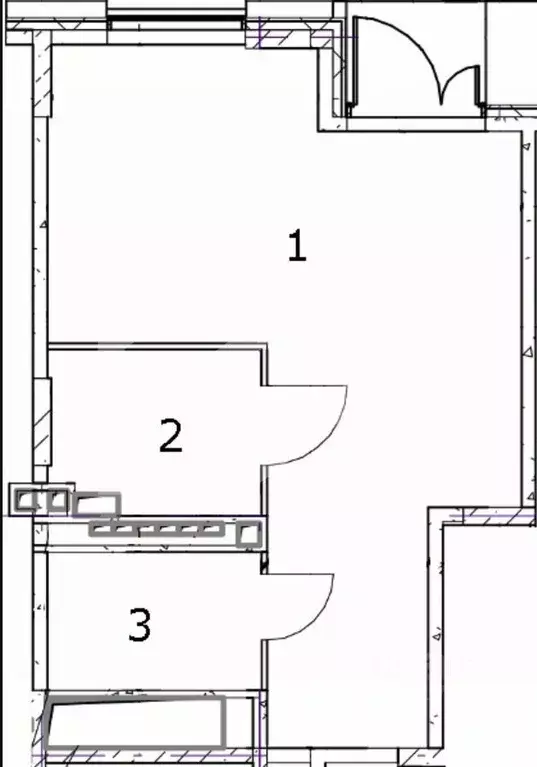 Торговая площадь в Москва ул. Петра Кончаловского, 5 (51 м) - Фото 2