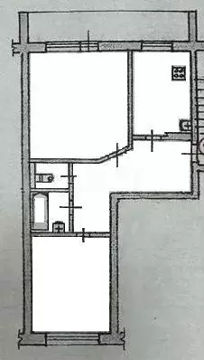 2-к. квартира, 50 м, 3/3 эт. - Фото 0