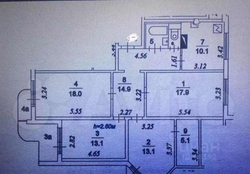 Продается 4-комнатная квартира - Фото 1