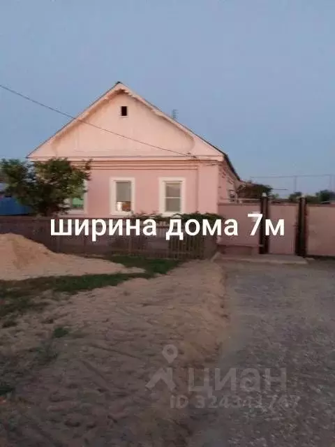 Дом в Волгоградская область, Михайловский район, с. Сидоры Садовая ул. ... - Фото 1