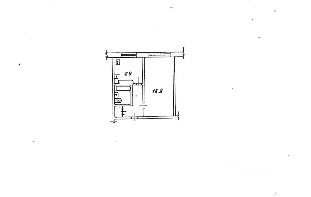 1-к кв. Томская область, Томск Алтайская ул., 97 (36.0 м) - Фото 1