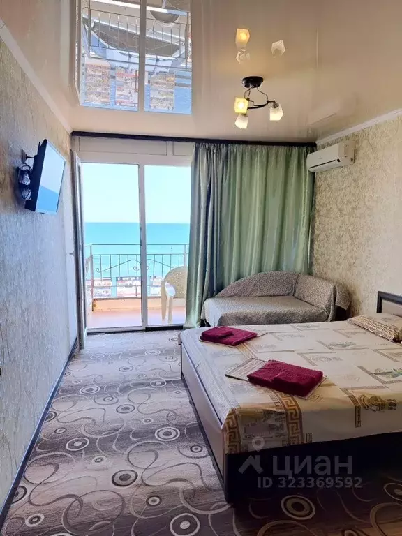 1-к кв. Крым, Алушта муниципальный округ, пос. Утес ул. Гагариной, ... - Фото 1