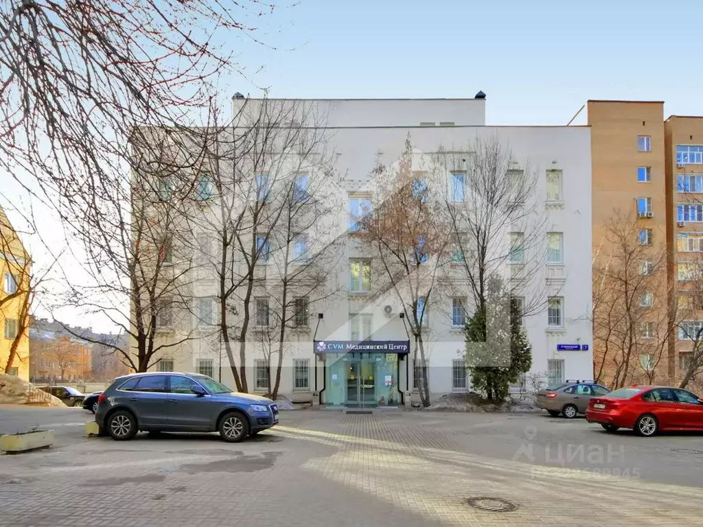 Помещение свободного назначения в Москва 1-й Смоленский пер., 7 (1976 ... - Фото 1