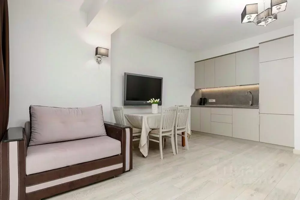 1-к кв. Краснодарский край, Сириус пгт ул. Цветочная, 30 (40.0 м) - Фото 0