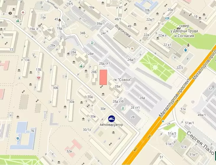 Гараж в Красноярский край, Красноярск просп. Металлургов, 28Б (43 м) - Фото 2