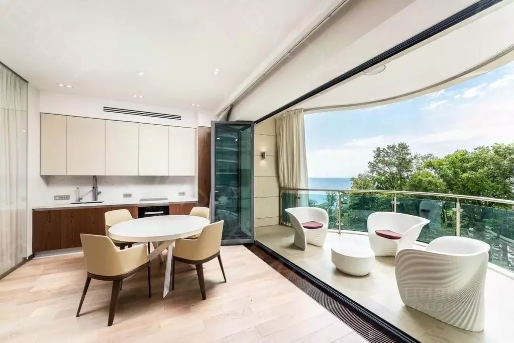 3-к кв. Краснодарский край, Сочи Курортный просп., 105б (95.0 м) - Фото 1