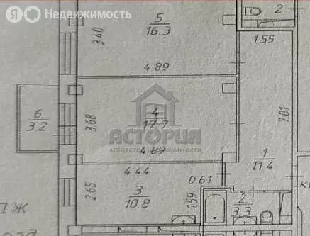 2-комнатная квартира: Красноярск, Северное шоссе, 48 (60 м) - Фото 1