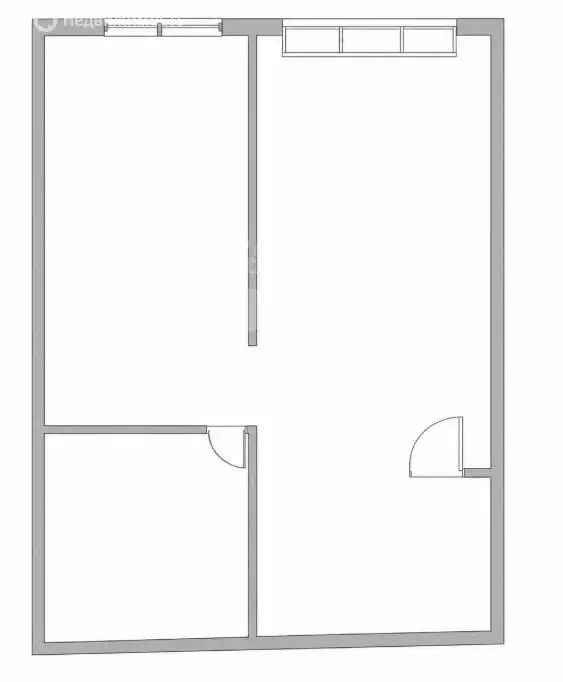 2-комнатная квартира: Москва, улица Нижние Мнёвники, 7 (46.3 м) - Фото 1