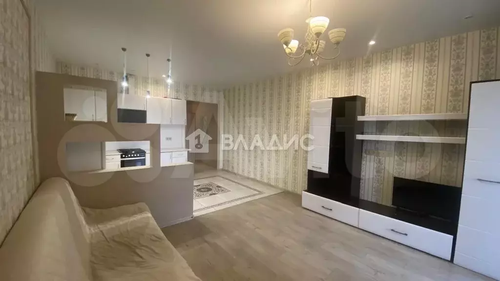 Квартира-студия, 42,1 м, 4/17 эт. - Фото 1
