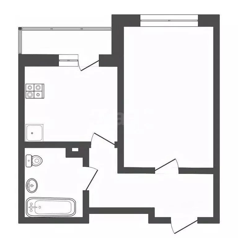 1-к кв. Ярославская область, Ярославль ул. Дядьковская, 3К2 (35.5 м) - Фото 2