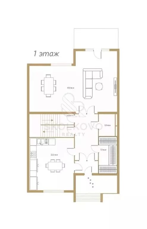 Таунхаус в Москва Таманская ул., 3с1 (353 м) - Фото 1