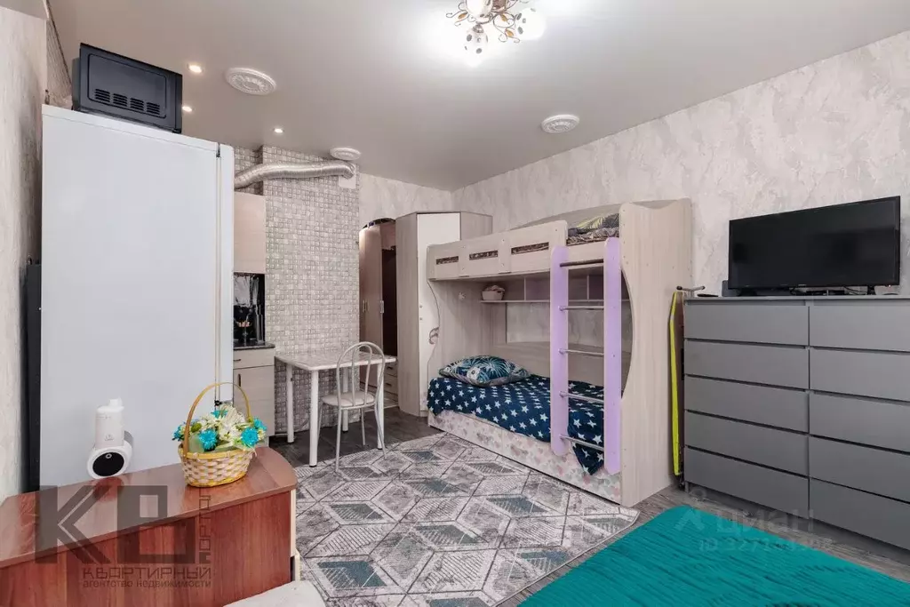 Студия Новосибирская область, Новосибирск ул. Виктора Уса, 9 (22.6 м) - Фото 2