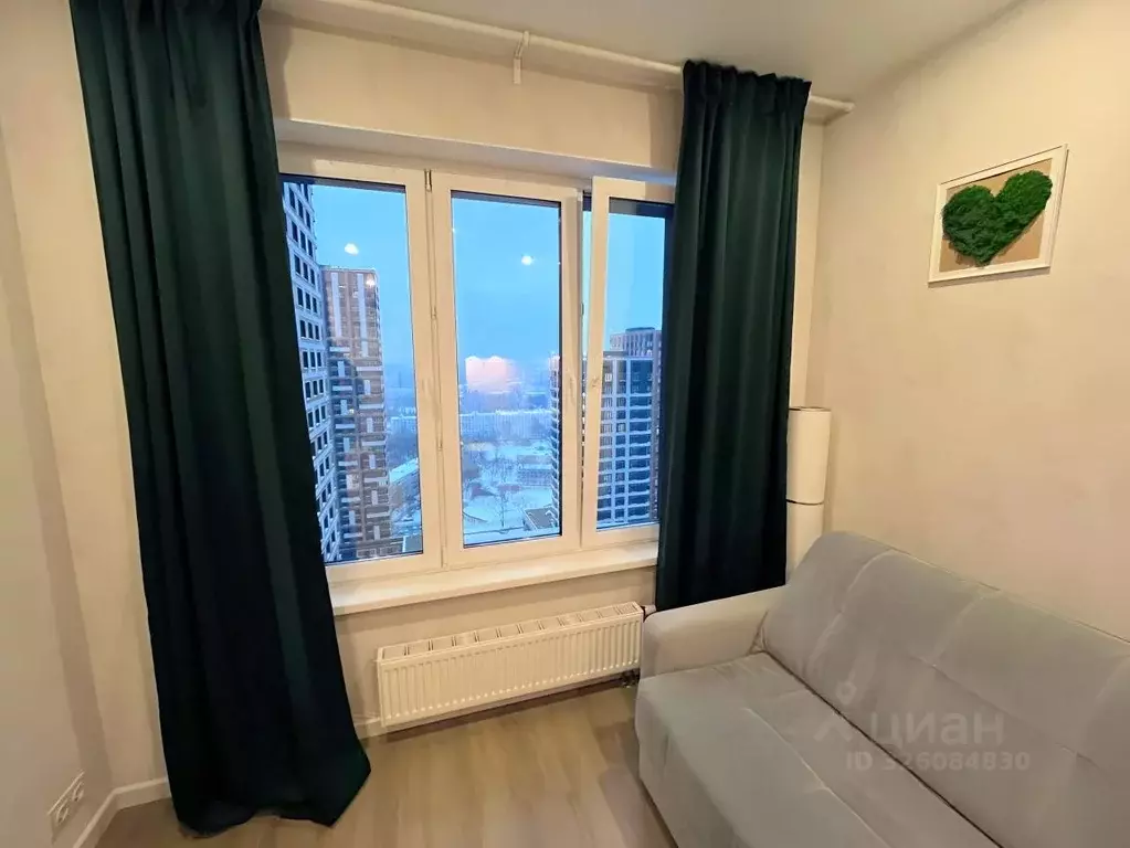 Студия Москва Амурская ул., 1Ак5 (20.0 м) - Фото 1