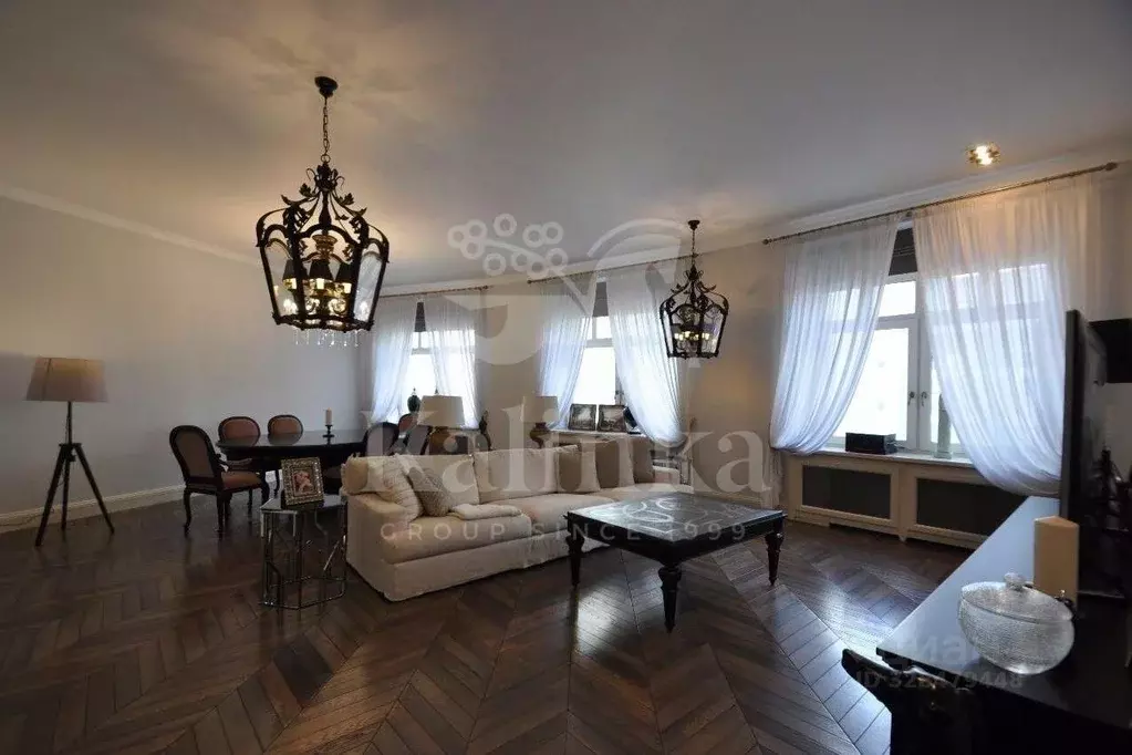 4-к кв. Москва Малый Новопесковский пер., 8 (205.0 м) - Фото 2