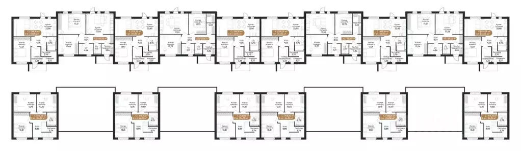 Таунхаус в Ленинградская область, Всеволожск ш. Южное (108 м) - Фото 2