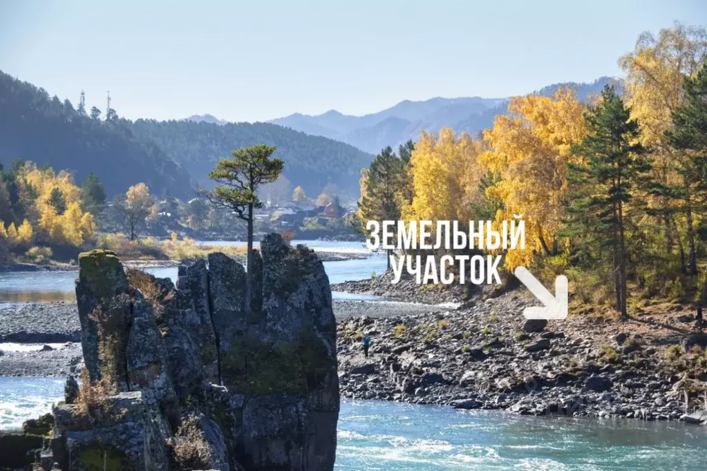 Участок в Алтай, Чемальский район, Рублевка ДПК ул. Заречная, 23 ... - Фото 2