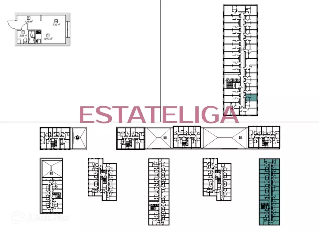 Продаётся квартира-студия, 17.5 м - Фото 1