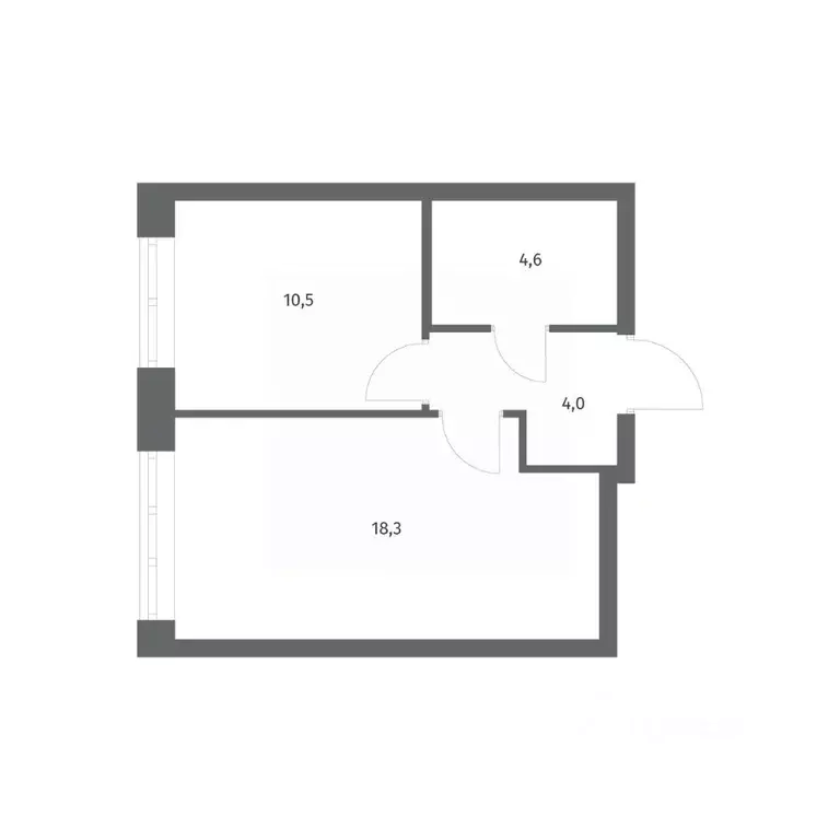 1-к кв. Ленинградская область, Ломоносовский район, Аннинское ... - Фото 1