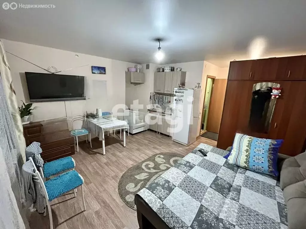 Квартира-студия: Улан-Удэ, 115-й микрорайон, 8 (24.7 м) - Фото 1