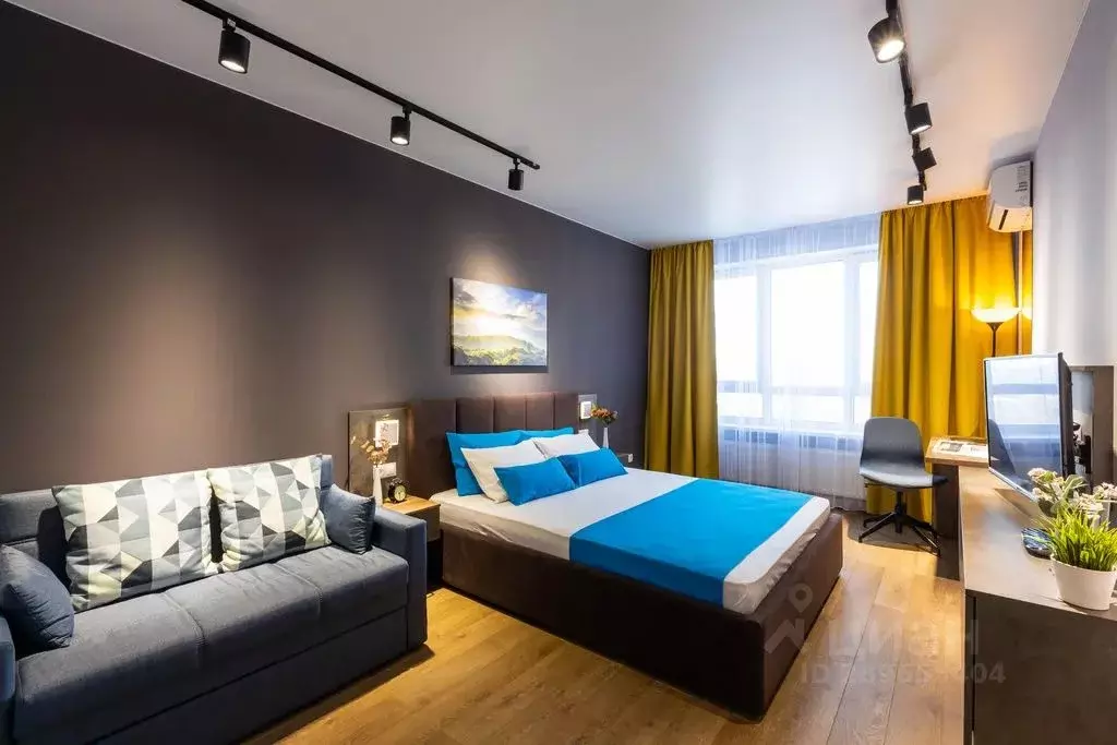 1-к кв. Башкортостан, Уфа ул. Рудольфа Нуреева, 6 (42.0 м) - Фото 2